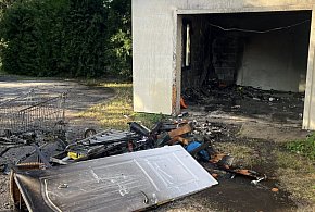 Michałów-Reginów: Pożar garażu przy Warszawskiej-140140