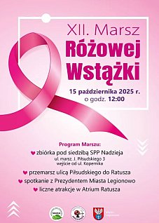 XII. Marsz Różowej Wstążki w Legionowie