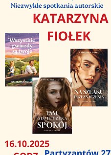 Spotkanie autorskie z pisarką - Katarzyną Fiołek (Chotomów)
