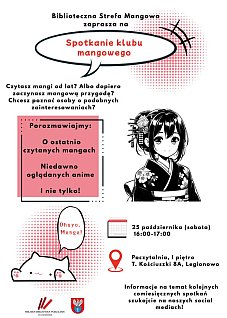 Spotkanie klubu mangowego (Legionowo)