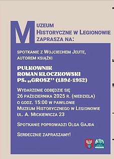 Niedzielny wykład w Muzeum Historycznym w Legionowie