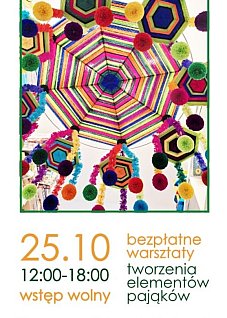 Warsztaty tworzenia "pająków ludowych" (Legionowo)