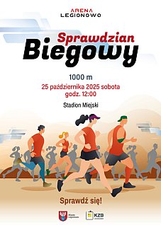 Sprawdzian biegowy na 1000 m (Legionowo)