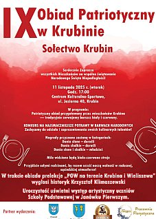 IX obiad patriotyczny w Krubinie