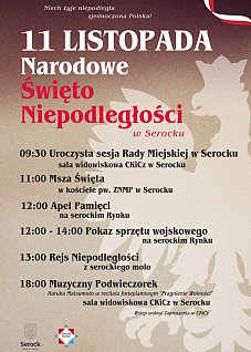 Narodowe Święto Niepodległości w Serocku