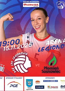 Mecz PGE LTS Legionovia vs. Płomień Sosnowiec (Legionowo)
