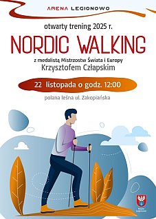 Nordic Walking z Krzysztofem Człapskim w Legionowie