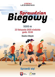 Sprawdzian biegowy na 5000 m (Legionowo)