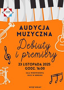 Debiuty i premiery - koncert w Serocku