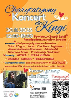 Charytatywny Koncert dla Kingi