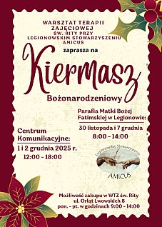 Kiermasz Bożonarodzeniowy w Legionowie
