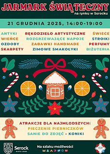 Jarmark Świąteczny na Rynku w Serocku
