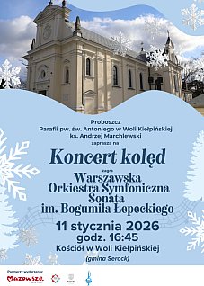 Koncert Kolęd w Woli Kiełpińskiej