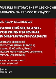 Promocja książki w legionowskim muzeum