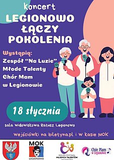 Legionowo łączy pokolenia. Koncert w ratuszu