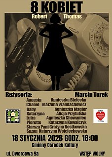 8 kobiet. Przedstawienie teatralne w Nieporęcie