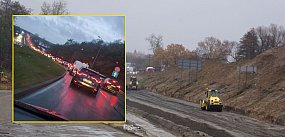 Drogowy koszmar na DK61. Oficjalny wniosek traf...