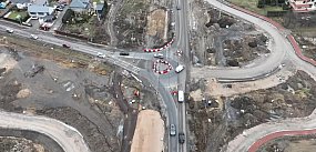 GDDKiA: Przebudowa DK61 idzie zgodnie z planem. Konie..