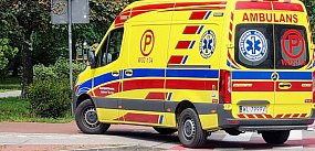 Rozładowywał ciężarówkę. Stracił przytomność