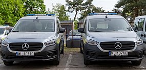 Dwa nowe mercedesy na wyposażeniu Straży Miejskiej...