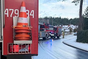 Interwencja straży pożarnej w Woli Aleksandra. Zapaliła się sadza w kominie-143743