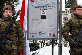 Legionowo oddało hołd młodemu bohaterowi. Upamiętniono Wiesława Huberta Klejmenta-144037