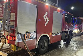 Jachranka: Pożar w domku letniskowym przy ul. Słonecznikowej