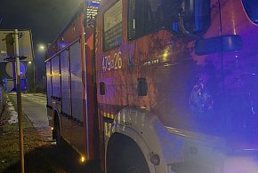 Legionowo: Pożar audi na parkingu przy ul. Mickiewicza