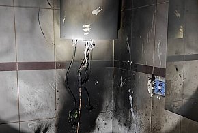 Wólka Górska: W domu zapaliła się terma, dwie osoby w szpitalu