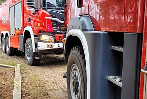 Serock: Groźny pożar pustostanu. Budynek spłonął całkowicie