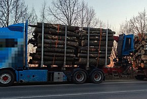 32-latek zatrzymany w Nieporęcie. Ciężarówka była przeładowana, a kierowca...