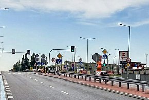 Kolizja na DK61 w Legionowie. Na Piaskach zderzyły się ford i kia