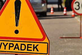 Wólka Radzymińska: Wypadek na DW631. Dwie osoby trafiły do szpitala