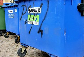 Legionowo: Pożar kontenera na śmieci przy Al. 3-go Maja