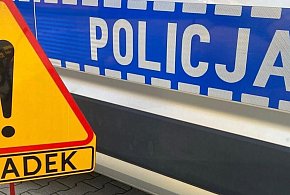 Karolino: Kierowca toyoty cofając uderzył w motocyklistę