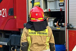 Legionowo: Pożar skrzynki elektrycznej w mieszkaniu przy Al. 3-go Maja