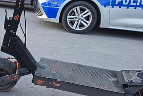 Legionowo: Policja zatrzymała pijanego 33-latka. Jechał hulajnogą