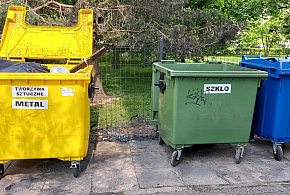 Legionowo: Pożar śmietnika przy Sowińskiego