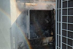 Legionowo: Pożar w zakładzie produkcyjnym przy Olszankowej