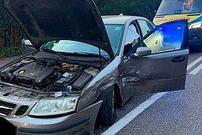Legionowo: Poranna kolizja na Batorego. 18-latek nie ustąpił pierwszeństwa