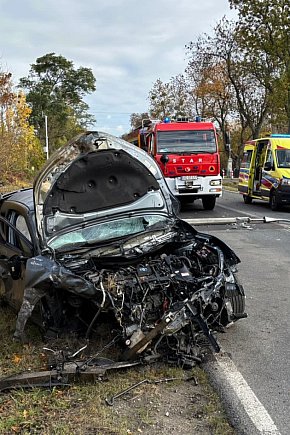 Karolino: Zderzenie toyoty z audi na DK62-2715