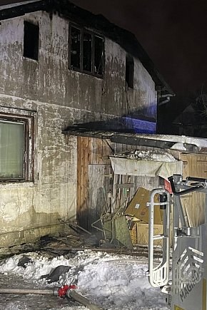 Pożar domu przy ul. Olszankowej w Legionowie-2738