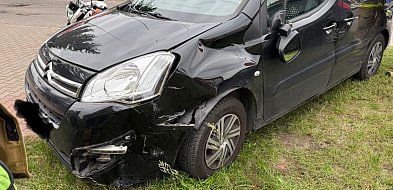Zderzenie osobówki z motocyklem w Nieporęcie-140972