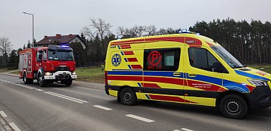 Wola Aleksandra: Wypadek z udziałem rowerzysty. Mężczyzna w szpitalu-142863