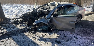 Stanisławów Pierwszy: Śmiertelny wypadek na DW632. Droga jest zamknięta