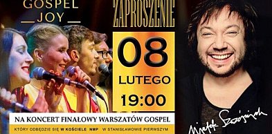 Gospel Joy i Mietek Szcześniak wystąpią w Stanisławowie Pierwszym
