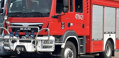 Pożar w domu w Wólce Radzymińskiej. Zapaliła się boazeria przy kominku