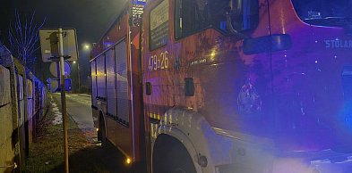 Legionowo: Pożar audi na parkingu przy ul. Mickiewicza