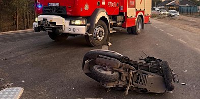 Piątkowy wypadek na DW632. 39-letni motocyklista zmarł w szpitalu