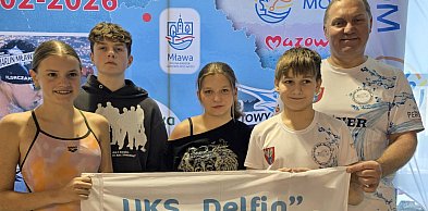 Pływacy z "Delfina" pobili swoje życiowe rekordy podczas zawodów w Mławie